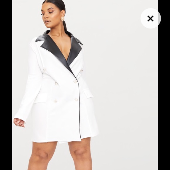 blazer dress plus